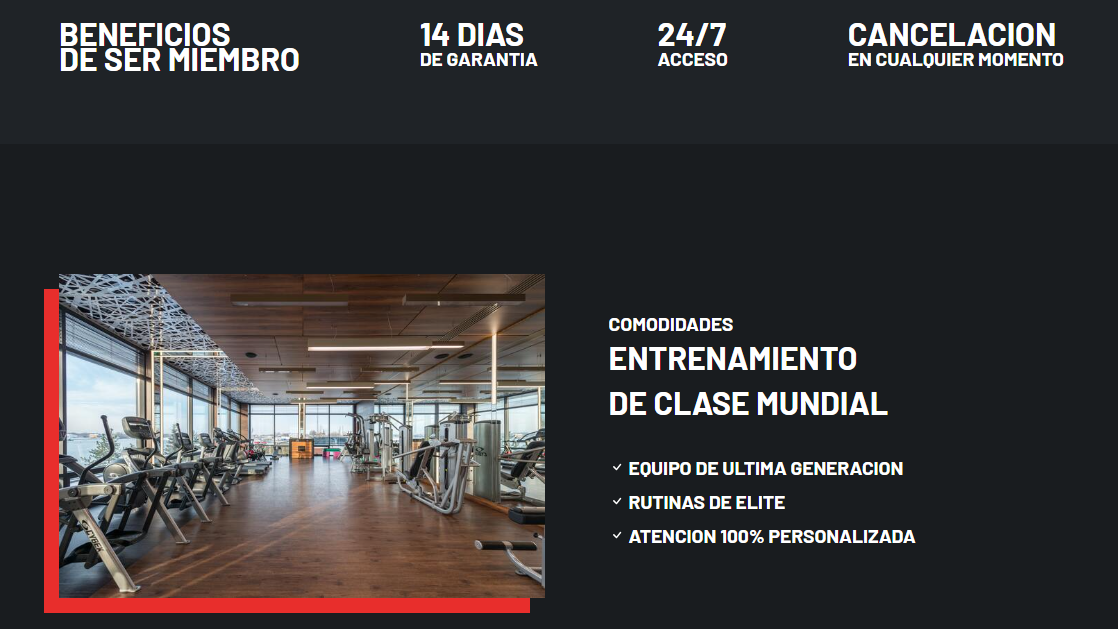 Captura de pantalla de Force GYM